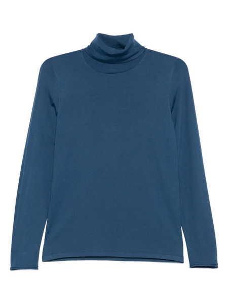  Le Tricot Perugia Turtleneck Long-sleeves Sweater - Blue 