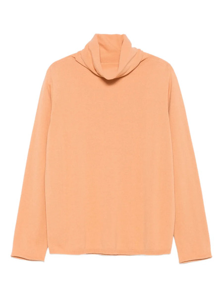  Le Tricot Perugia Turtleneck Long-sleeves Sweater - Orange 