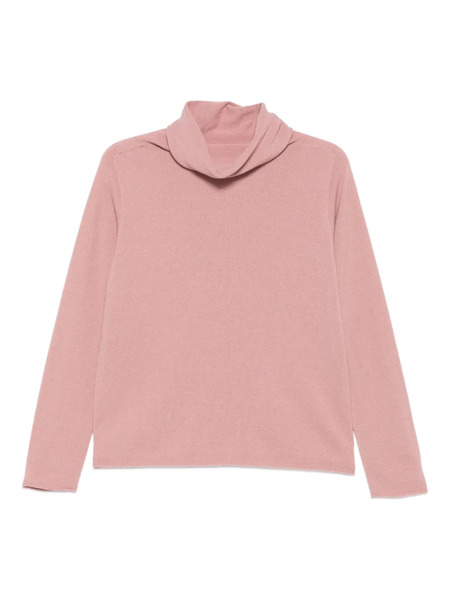  Le Tricot Perugia Turtleneck Sweater - Pink 