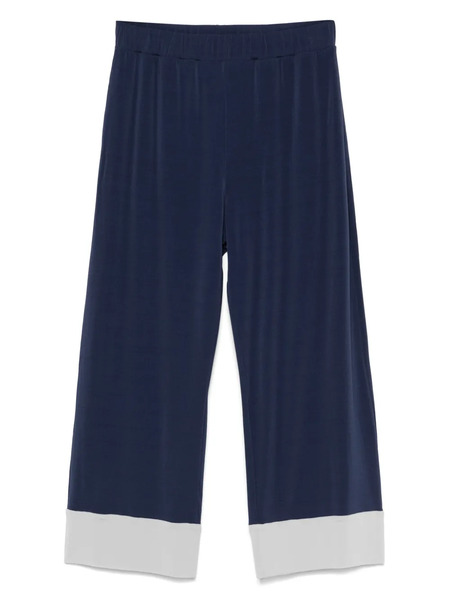  Le Tricot Perugia Two-tone Trousers - Blue 