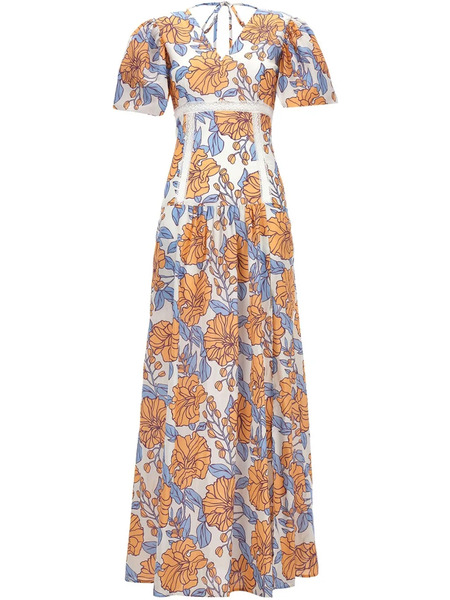  Le Twins Rosellina Maxi Dress - White 