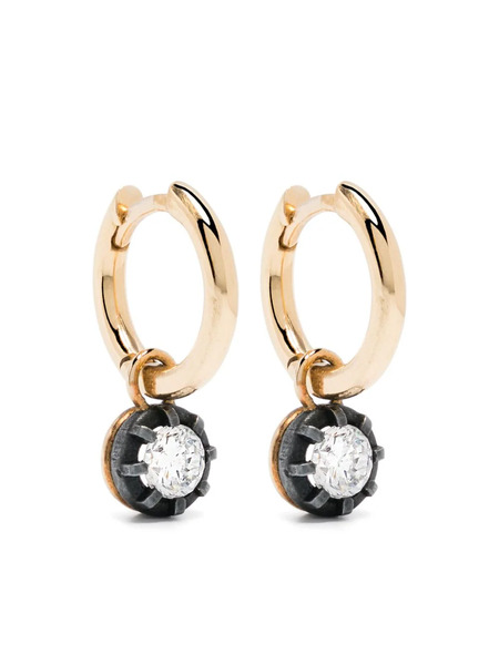  Leandra 18kt Yellow Gold Diamond Earrings 