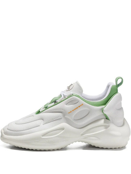  Leandro Lopes Mining Logo-detail Sneakers - White 