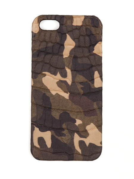 Leclaireur Camouflage-print Iphone 5 Case - Green 