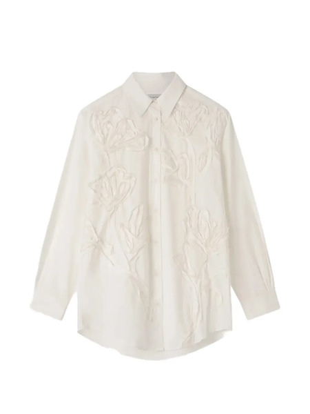  Lee Mathews Monty Floral Shirt - White 