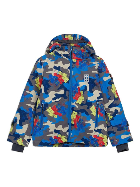  Lego Camouflage-hooded Jacket - Blue 