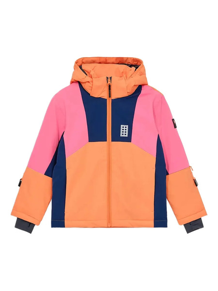  Lego Colourblock Hooded Jacket - Orange 