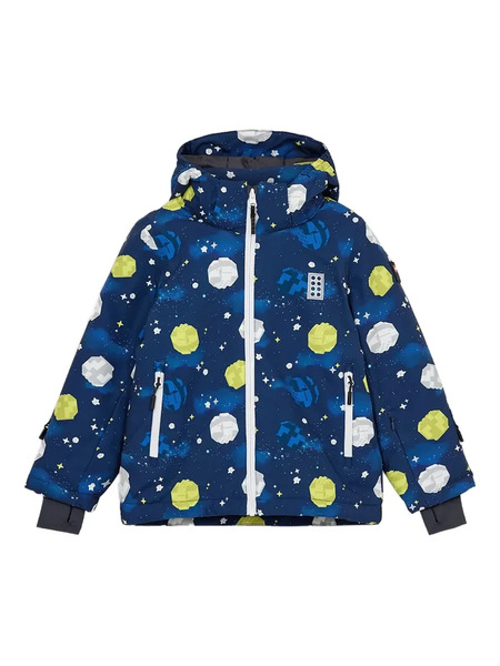  Lego Hooded-patterned Jacket - Blue 