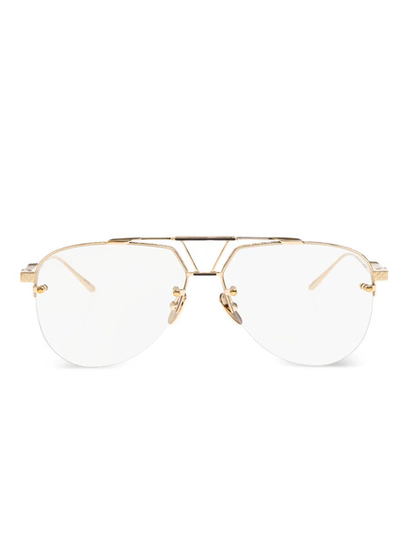  Leisure Society Bandini Patterned Sunglasses - Gold 