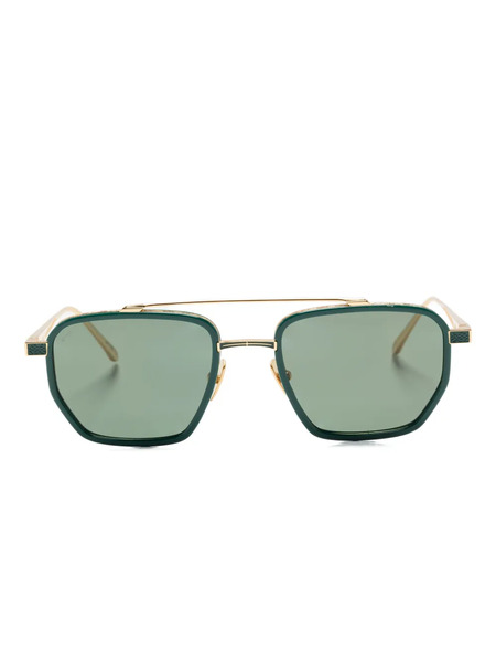  Leisure Society Geometric-frame Sunglasses - Gold 