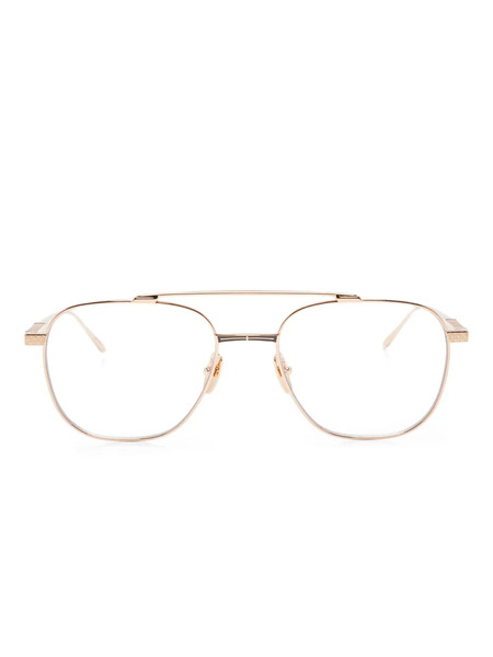  Leisure Society Montez Pilot-frame Glasses - Gold 