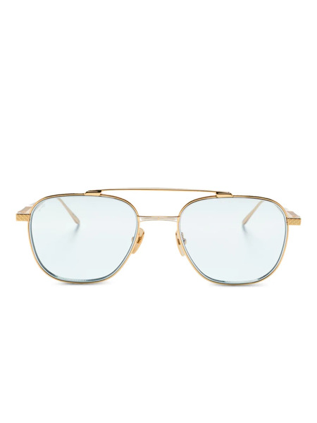 Leisure Society Montez Pilot-frame Sunglasses - Gold 