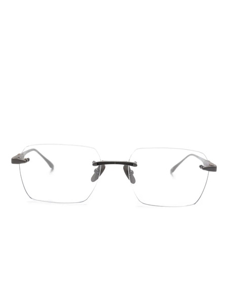  Leisure Society Rimless Rectangle Glasses - Grey 