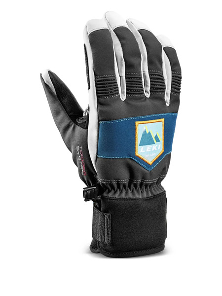  Leki Kids Logo-patch Gloves - Black 