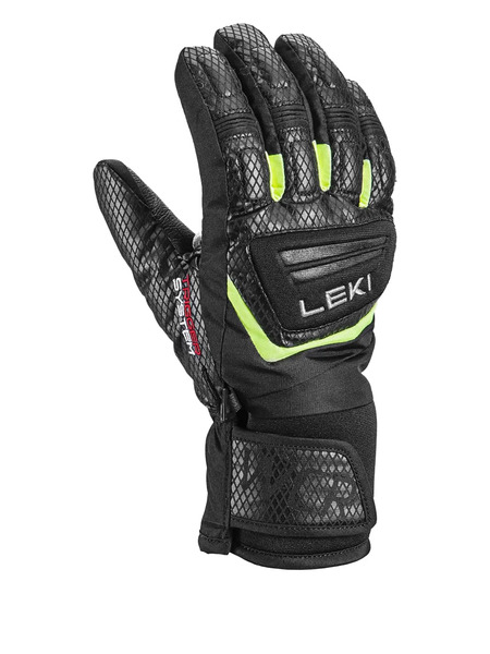  Leki Kids Wcr Team 3d Gloves - Black 