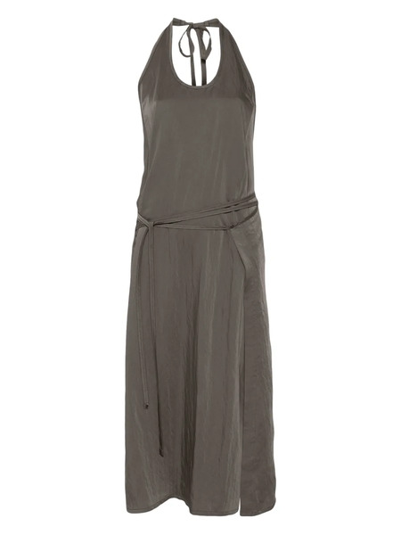  Lemaire Apron Midi Dress - Grey 