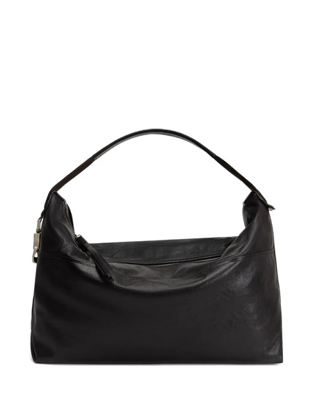  Lemaire Berlingot Leather Zip Shoulder Bag - Brown 
