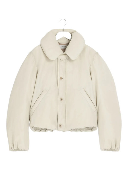  Lemaire Bubble-collar Puffer Jacket - Neutrals 