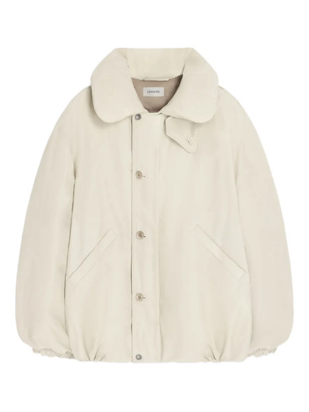  Lemaire Bubble-collar Puffer Jacket - Neutrals 