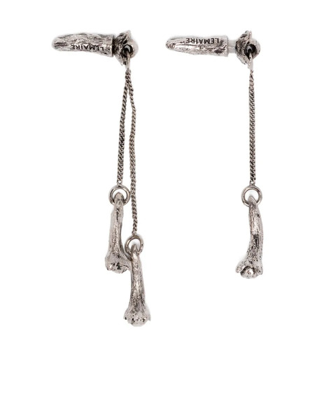  Lemaire Chain Earrings - Silver 