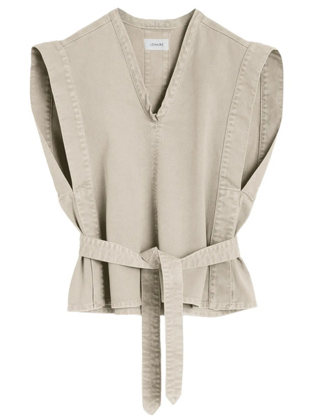  Lemaire Chasuble Top - Brown 