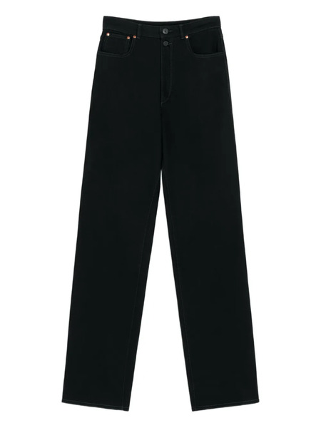  Lemaire Crease High-waisted Jeans - Black 