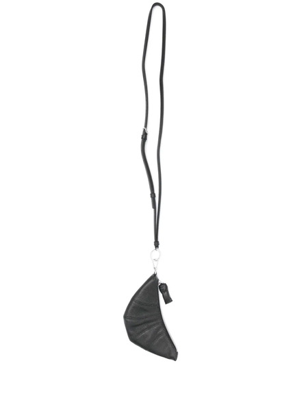  Lemaire Croissant Coin Purse - Black 