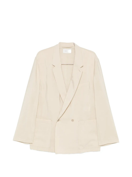  Lemaire Double-breasted Blazer - Neutrals 
