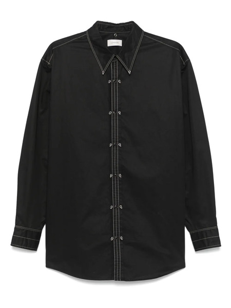  Lemaire Embellished Shirt - Black 
