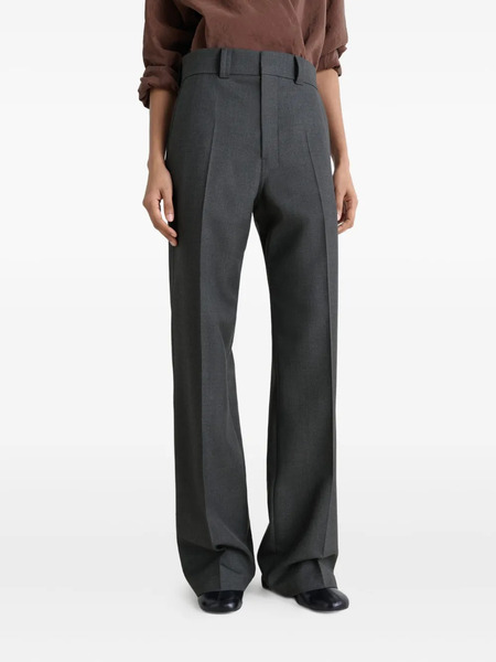  Lemaire Front-creased Tailored Trousers - Grey 