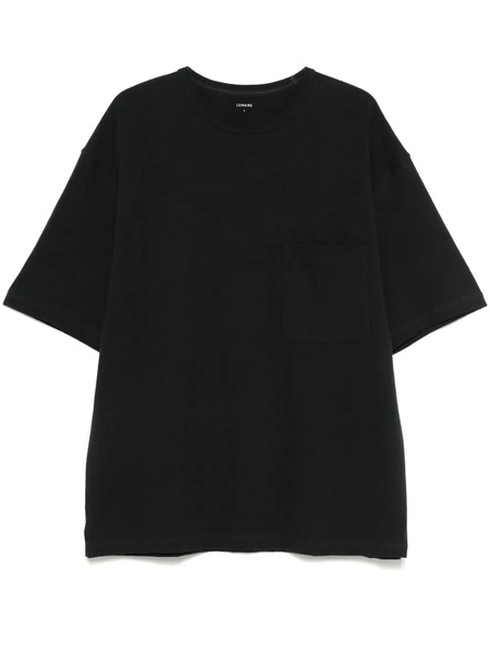  Lemaire Jersey-texture T-shirt - Black 