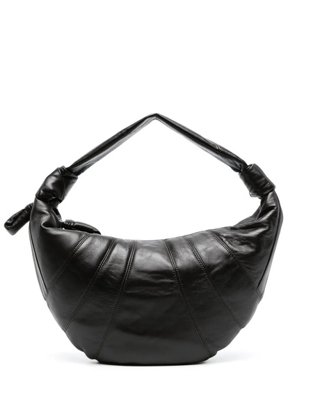  Lemaire Large Fortune Croissant Leather Shoulder Bag - Brown 