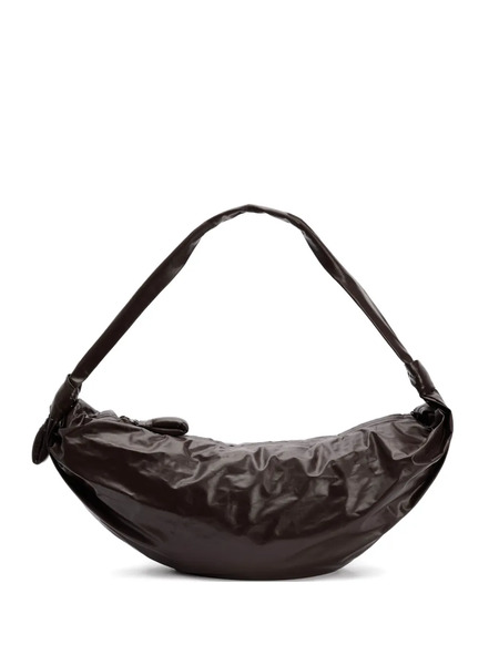  Lemaire Large Soft Croissant Shoulder Bag - Brown 