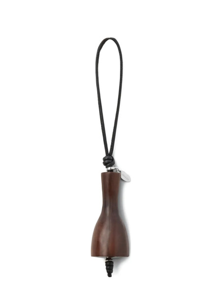  Lemaire Leather Bag Charm - Brown 