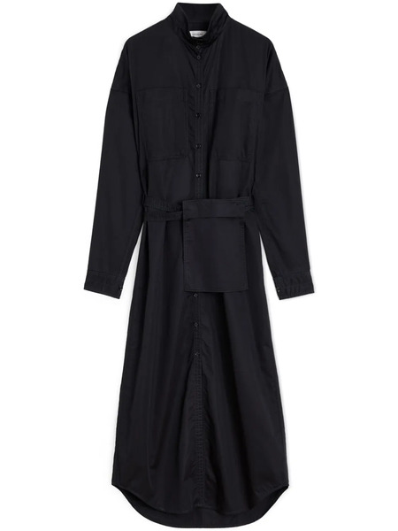  Lemaire Maxi Shirt Dress - Black 