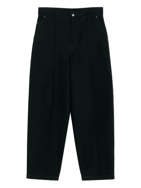  Lemaire Maxi Workwear Trousers - Black 