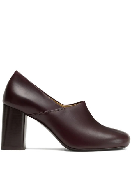  Lemaire 80mm Anatomic Block-heel Pumps - Brown 