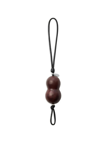  Lemaire Peanut Bag Charm - Brown 