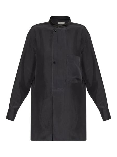  Lemaire Pocket Button Shirt - Black 