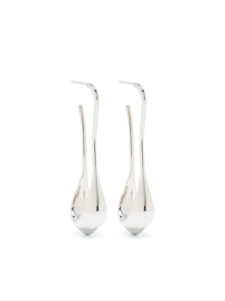  Lemaire Polished Drop Earrings - Silver 