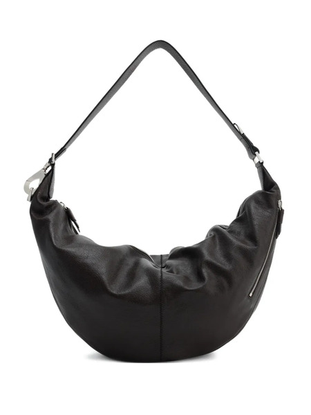  Lemaire Quiver Curved Zip Shoulder Bag - Brown 