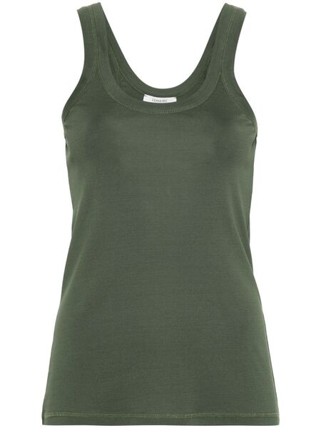  Lemaire Ribbed Cotton Top - Green 