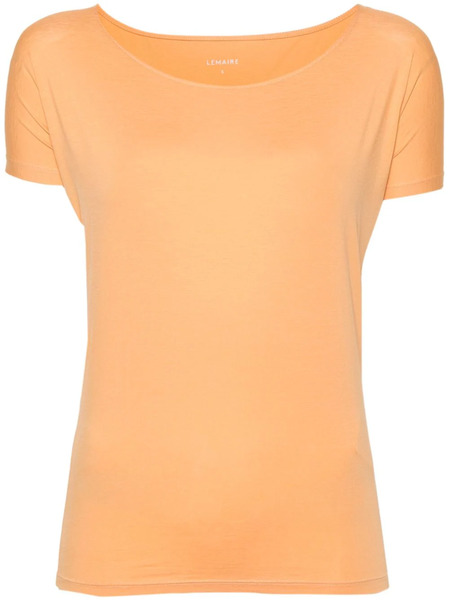 Lemaire Round-neck T-shirt - Orange 