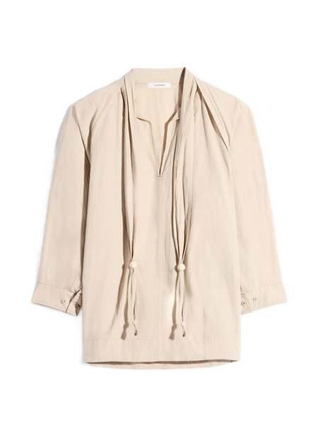  Lemaire Scarf Blouse - Neutrals 