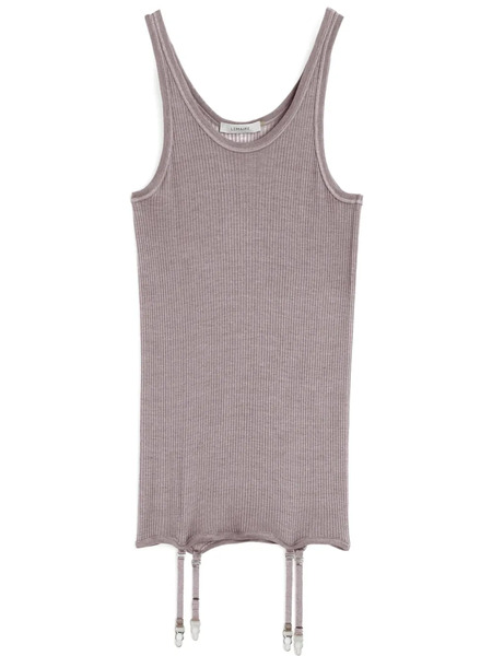  Lemaire Seamless Wool Tank Top - Pink 