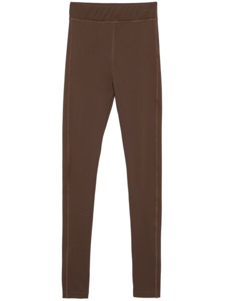  Lemaire Second Skin Jersey Leggings - Brown 