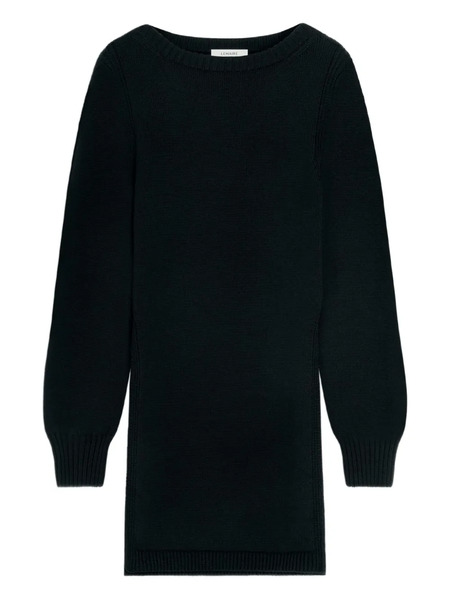  Lemaire Side-slit Sweater - Black 
