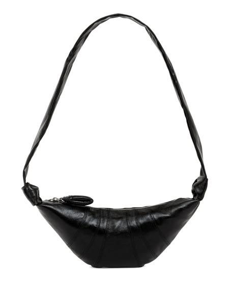  Lemaire Small Croissant Shoulder Bag - Black 