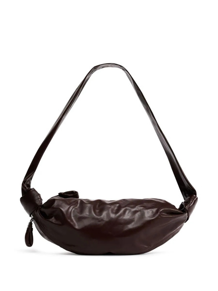  Lemaire Small Soft Croissant Shoulder Bag - Brown 