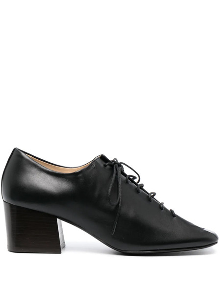  Lemaire Souris 55mm Leather Brogues - Black 